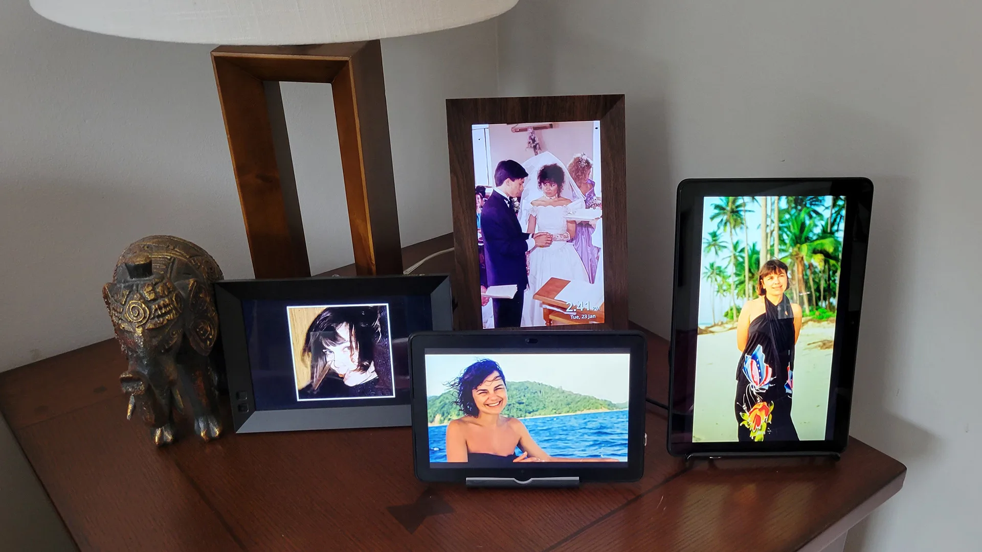 Image showing CURA and other digital photo frames